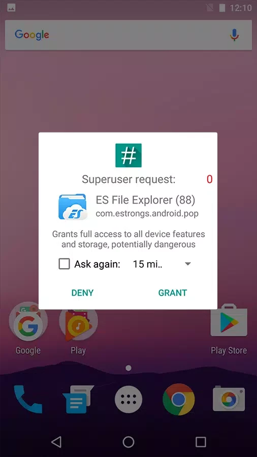 SuperSU — στιγμιότυπο οθόνης 1